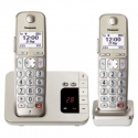 Panasonic KX-TGE262GN telephone DECT telephone Caller ID Champagne Panasonic KX-TGE262GN telephone DECT telephone Caller ID Champagne