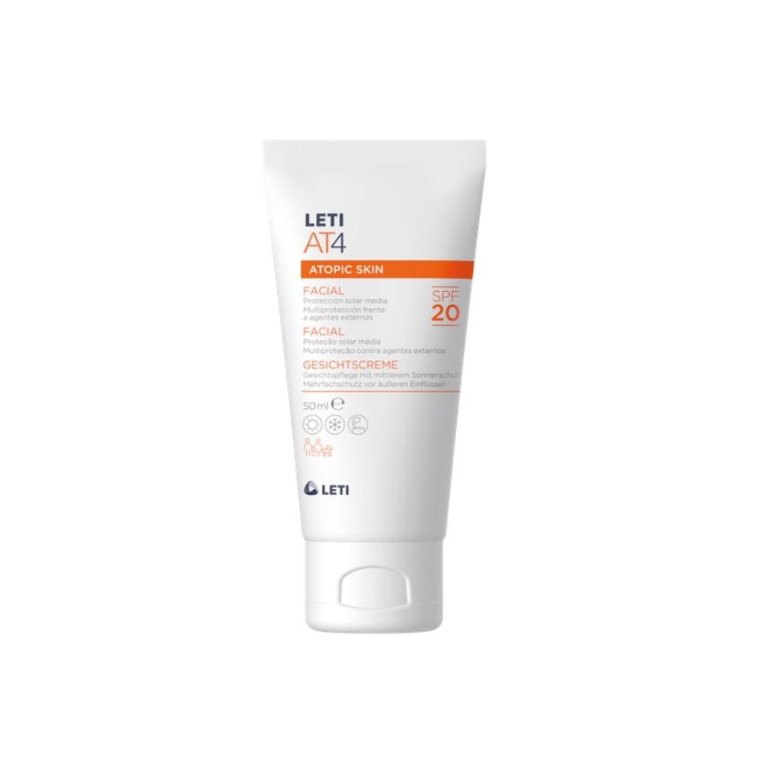Leti At4 Facial Cream Spf20 50ml