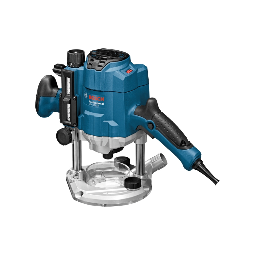 Bosch GOF 1250 CE Melns, Zils