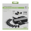 Deltaco SMP-120WD power adapter/inverter Indoor 120 W Black Deltaco SMP-120WD power adapter/inverter Indoor 120 W Black