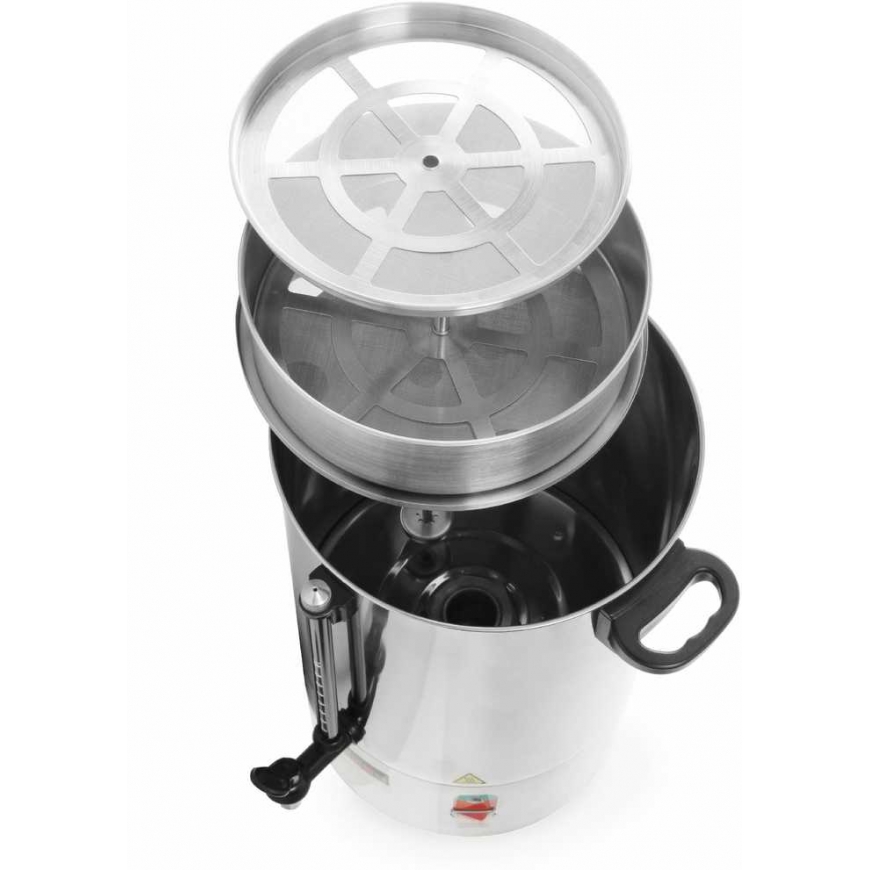 Percolator for hot drinks, coffee and tea 10L - Hendi 208106 – 3