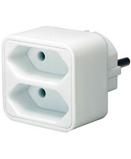 Brennenstuhl 1508030 power plug adapter White