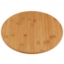 Excellent Housware Rotary Rotating bamboo board for cheese and snacks
