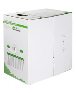 Deltaco TP-48NH сетевой кабель Белый 305 m Cat6 F/UTP (FTP)