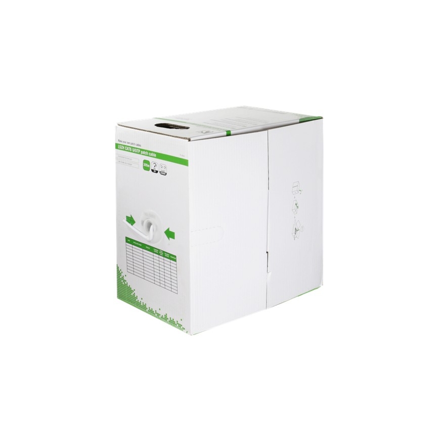 Deltaco TP-48NH tīkla kabelis Balts 305