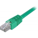 Deltaco STP-603G tinklo kabelis Žalia 0,3 m Cat6 F/UTP (FTP) Deltaco STP-603G tinklo kabelis Žalia 0,3 m Cat6 F/UTP (FTP)