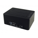 LC-Power LC-DOCK-U3-CR HDD/SSD dokkimisjaam USB 3.2 Gen 1 (3.1 Gen 1) Type-A Must LC-Power LC-DOCK-U3-CR HDD/SSD dokkimisjaam USB 3.2 Gen 1 (3.1 Gen 1) Type-A Must