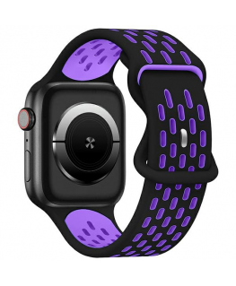 Beline strap Apple Watch New Sport Silicone 38/40/41mm black-purple black/purple box