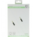 Deltaco AUD-102 audiokaabel 0,5 m 3.5mm Valge Deltaco AUD-102 audiokaabel 0,5 m 3.5mm Valge