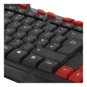 Deltaco GAM-024UK tastatūra USB QZERTY UK International Melns, Oranžs Deltaco GAM-024UK tastatūra USB QZERTY UK International Melns, Oranžs