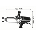 Bosch 0 601 435 103 elektrinis suktuvas Juoda, Mėlyna 920 W