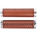 Vairo rankenėlės ProX GP-91B 130mm Lock-on eco-leather ruda Vairo rankenėlės ProX GP-91B 130mm Lock-on eco-leather ruda