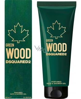 Dsquared2 Žalias Wood Dušo želė
