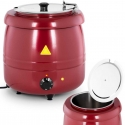 Royal Catering Kociołek termos na zupę elektrinis ze stali nierdzewnej cool-touch 400 W 10 l 35-80C raudonas Royal Catering Kociołek termos na zupę elektrinis ze stali nierdzewnej cool-touch 400 W 10 l 35-80C raudonas