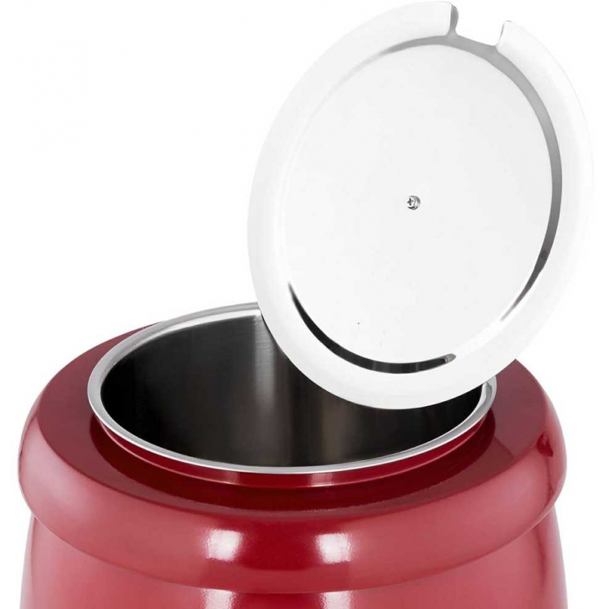 Royal Catering Kociołek thermos for soup electric stainless steel cool-touch 400 W 10 l 35-80C red – 3