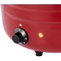 Royal Catering Kociołek thermos for soup electric stainless steel cool-touch 400 W 10 l 35-80C red