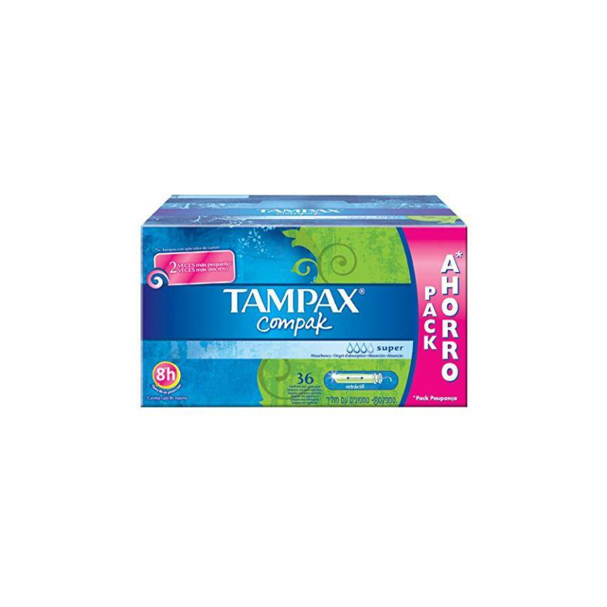 Tampax Compak tamponai Super 36 vnt – 2