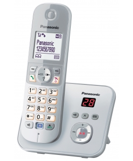 Panasonic KX-TG6821GS puhelin DECT-puhelin Soittajan tunnistus Hopea