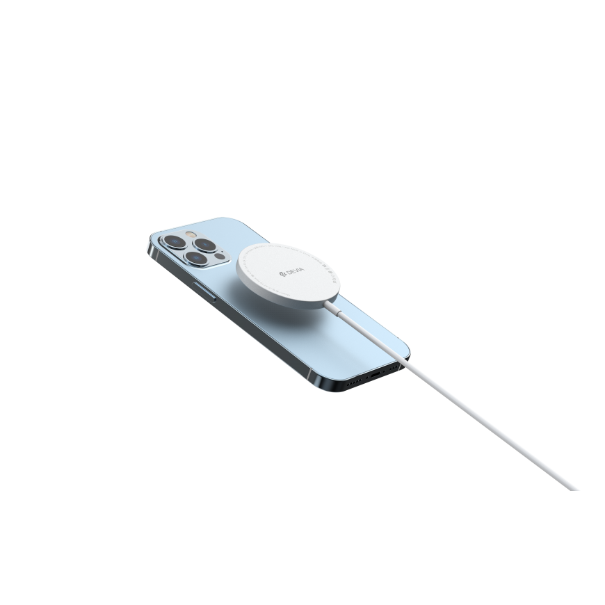 Devia Smart wireless charger magnetic15W white