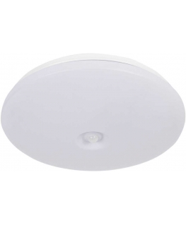 Orno ASTERIA ceiling light 2xE27, max. 2x60W, PIR motion sensor, IP44, white