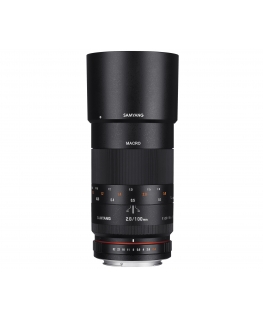 Samyang 100mm F2.8 ED UMC Macro SLR Телеобъектив (макро) Черный