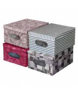 Vinyl folding box 50x40x25cm Marilyn Box assorted