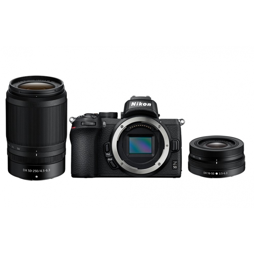 Nikon Z 50 + 16-50mm+ 50-250mm