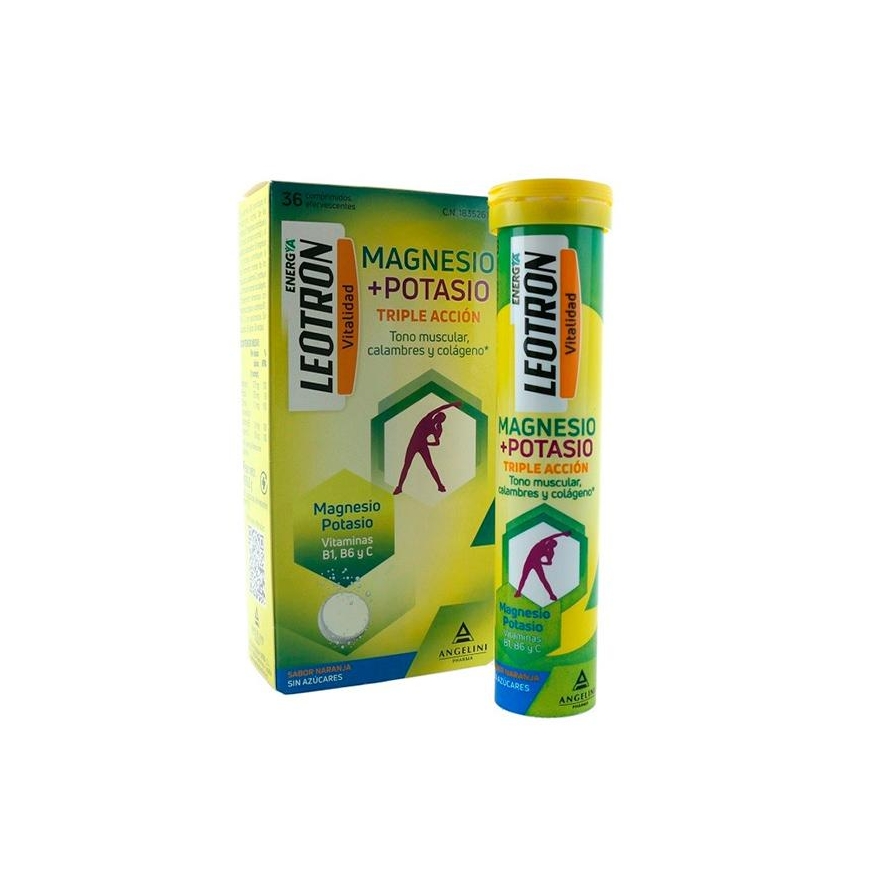 Leotron Vitality Magnesium + Potassium 36 Spherescent Tablets