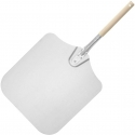 Pizza shovel with short handle, square, 355 x 710 mm - Hendi 618042 Pizza shovel with short handle, square, 355 x 710 mm - Hendi 618042