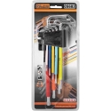 Richmann Hexagon keys TORX T10 - T50 9 pcs. Richmann Hexagon keys TORX T10 - T50 9 pcs.