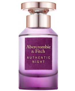 Abercrombie & Fitch Authentic Night Women EDP eau de parfum for women, 50 ml