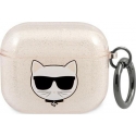 Case Original case Karl Lagerfeld KLA3UCHGD for Apple Airpods 3 / gold + glitter Case Original case Karl Lagerfeld KLA3UCHGD for Apple Airpods 3 / gold + glitter