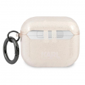 Dėklas Original case Karl Lagerfeld KLA3UCHGD for Apple Airpods 3 / auksinis + glitter Dėklas Original case Karl Lagerfeld KLA3UCHGD for Apple Airpods 3 / auksinis + glitter