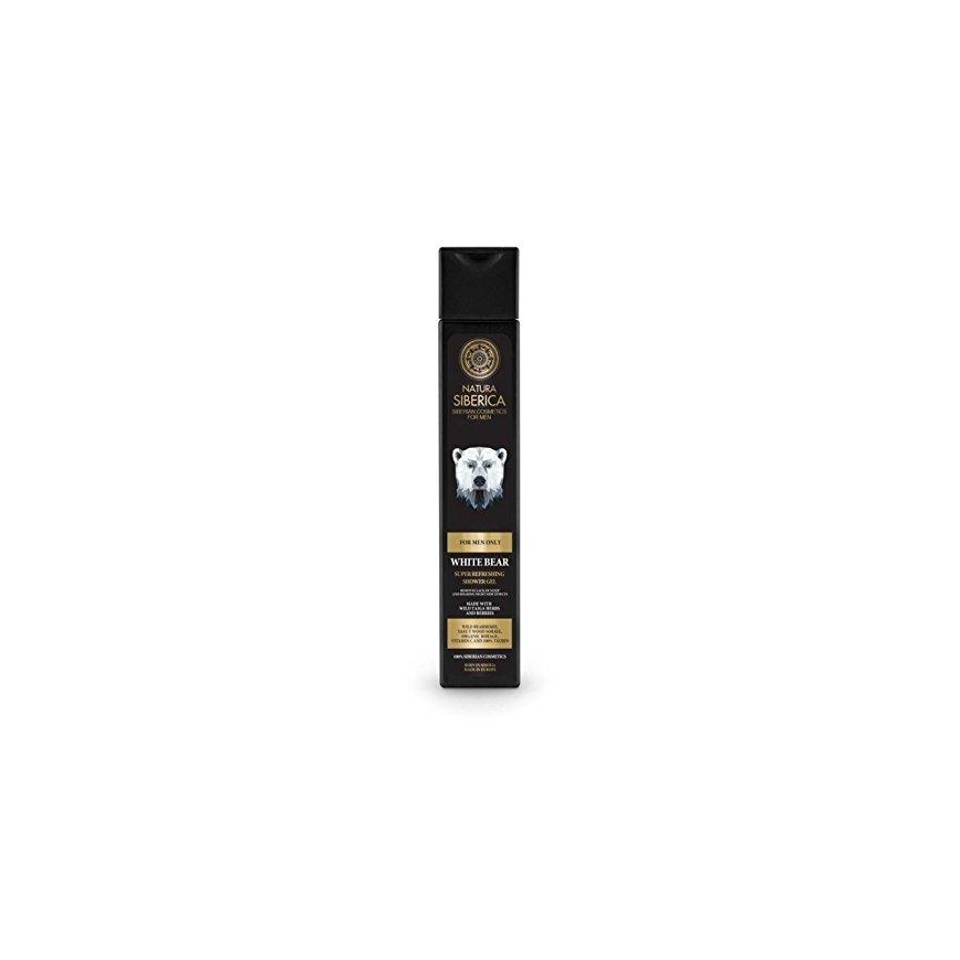 EUROBIO Natura Siberica Men želė dušui Baltas Bear, 250 ml