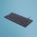 R-Go Tools Compact Break RGOCOUKWDBL tastatūra USB QWERTY Britu angļu valoda Melns R-Go Tools Compact Break RGOCOUKWDBL tastatūra USB QWERTY Britu angļu valoda Melns