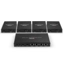 Lindy 70m Cat.6 4 Port HDMI 4K60 Splitter Extender Lindy 70m Cat.6 4 Port HDMI 4K60 Splitter Extender
