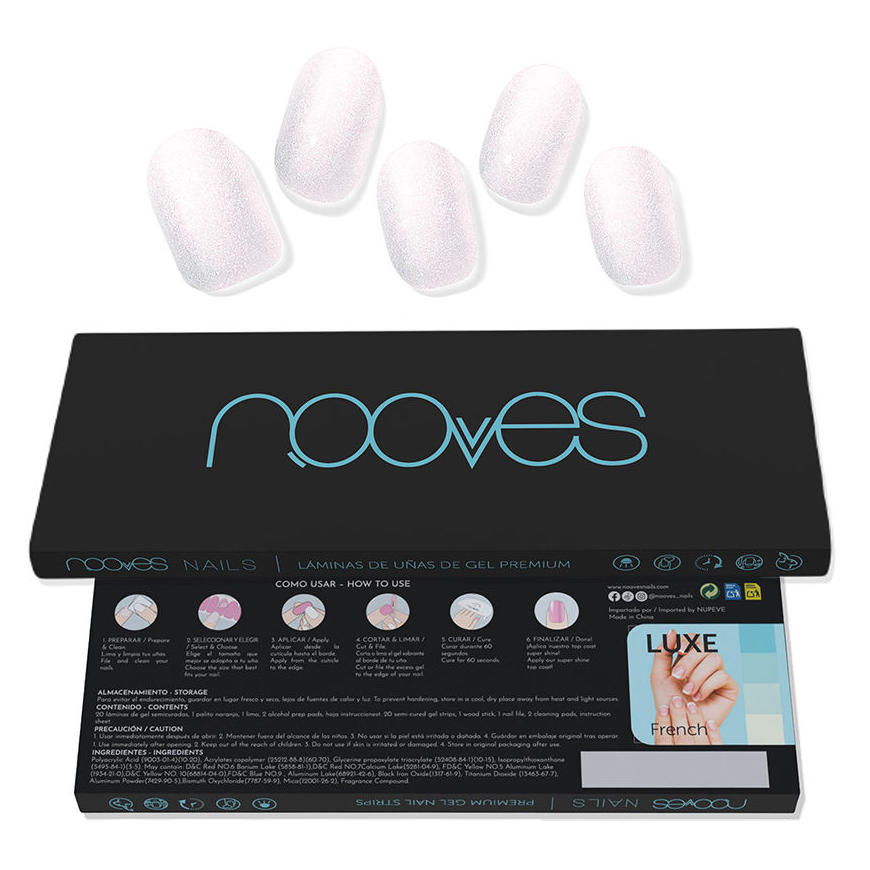 Nooves Premium Perlé Gel Nail Sheets