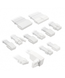 Kolink Core Pro Braided Cable Extension Kit 12V-2x6 Type 2 - Brilliant White