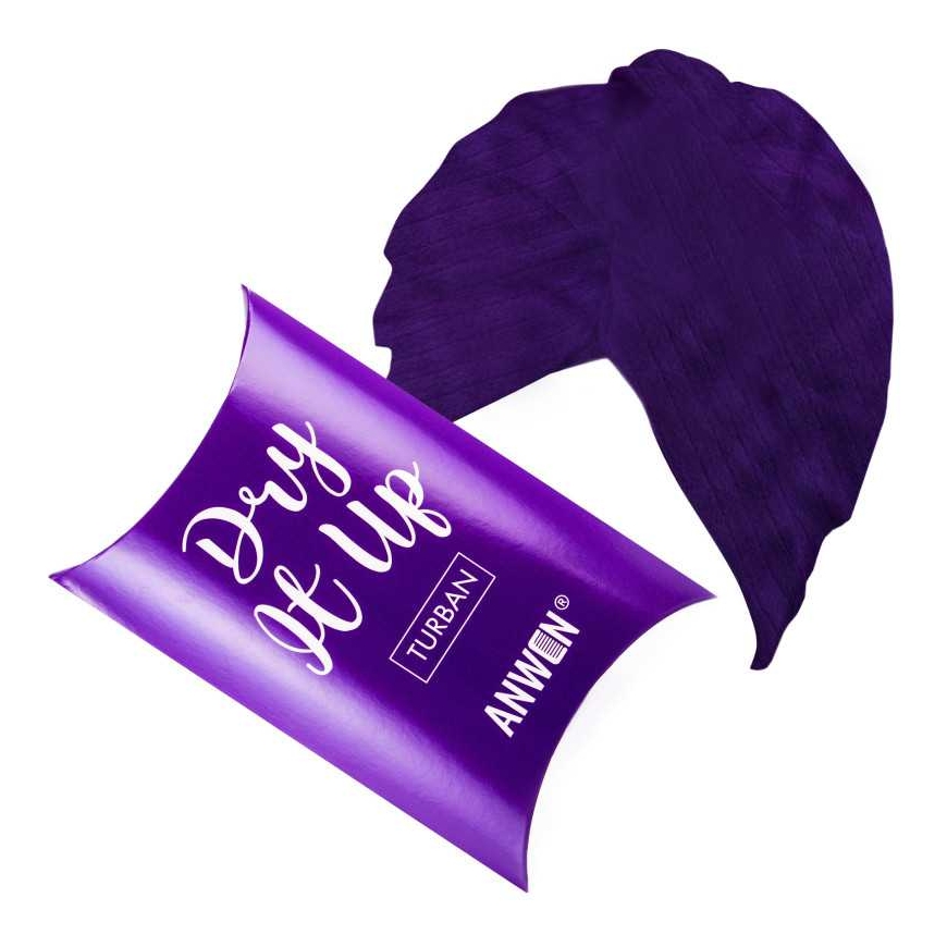 Anwen ANWEN_Dry It Up hair turban black – 2