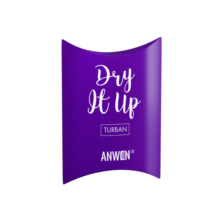 Anwen ANWEN_Dry It Up plaukų turbanas juodas – 3