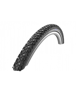 Padanga 28" Schwalbe Winter HS 396, Active Wired 30-622 Juodas-Reflex
