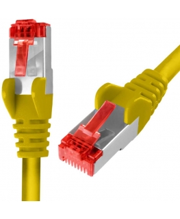 Spacetronik Cable RJ45 CAT 6 S/FTP AWG27 LSZH yellow 20m