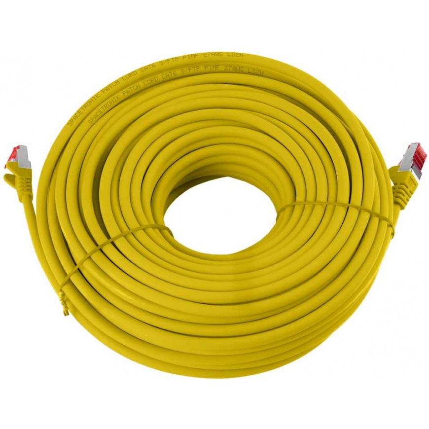 Spacetronik Kabelis RJ45 CAT 6 S/FTP AWG27 LSZH geltona 20m – 3