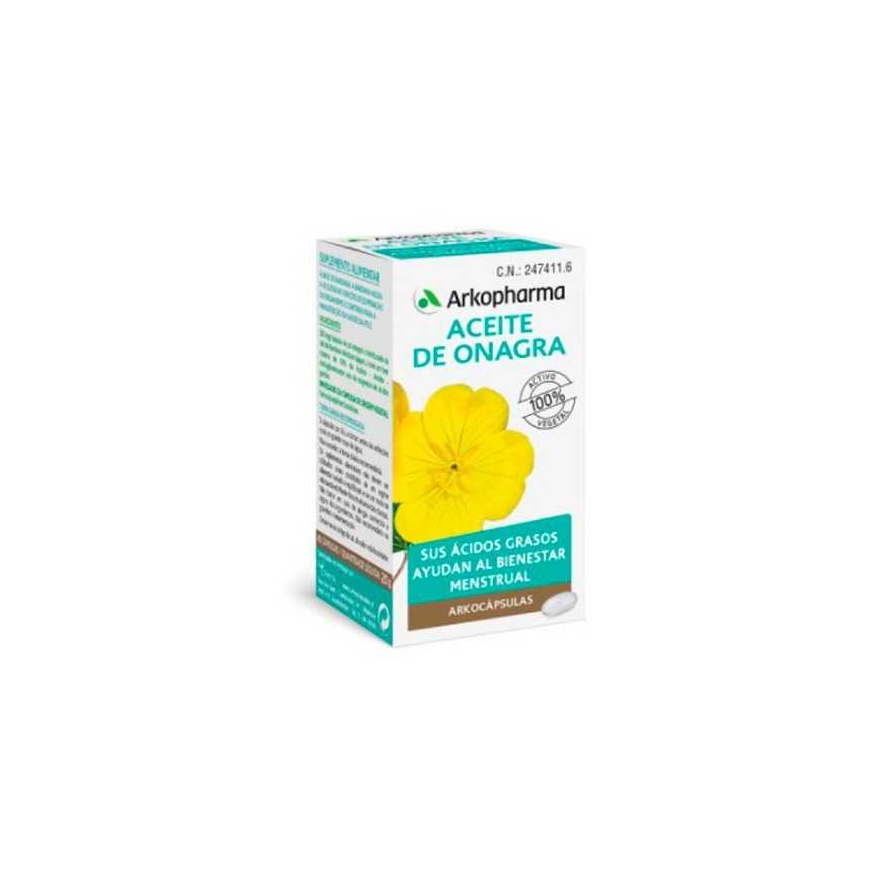 Arkopharma Evening Primrose Oil maisto papildas nakvišų aliejus 100 kapsulių