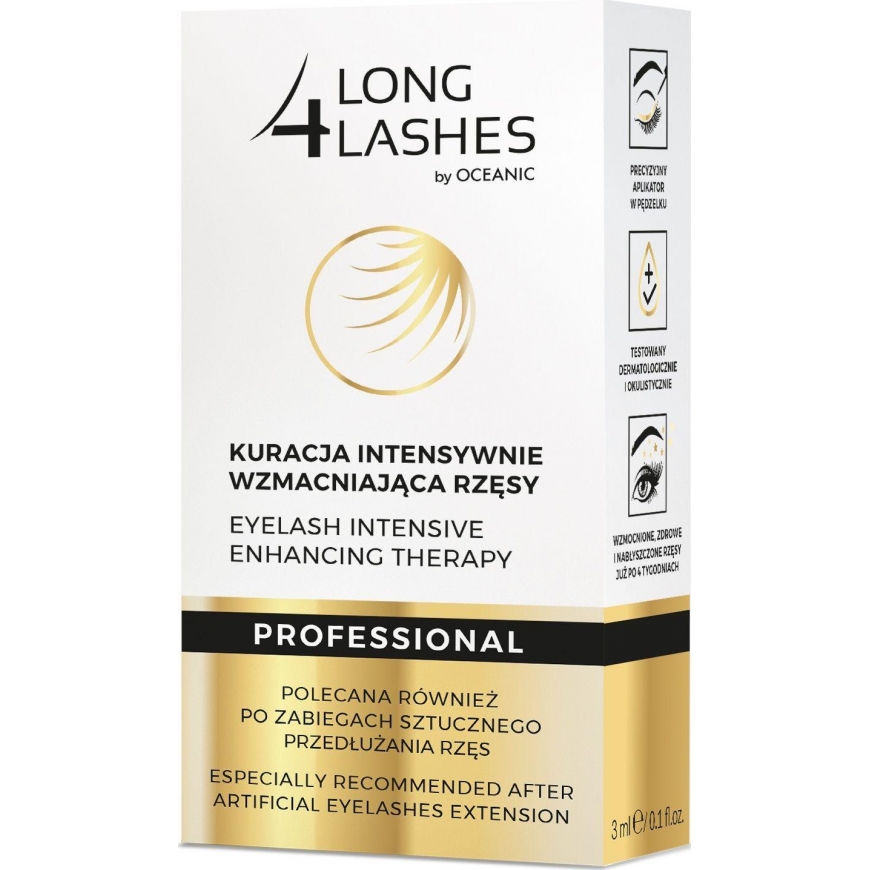 LONG4LASHES Long 4 eyelashes Intensively strengthening