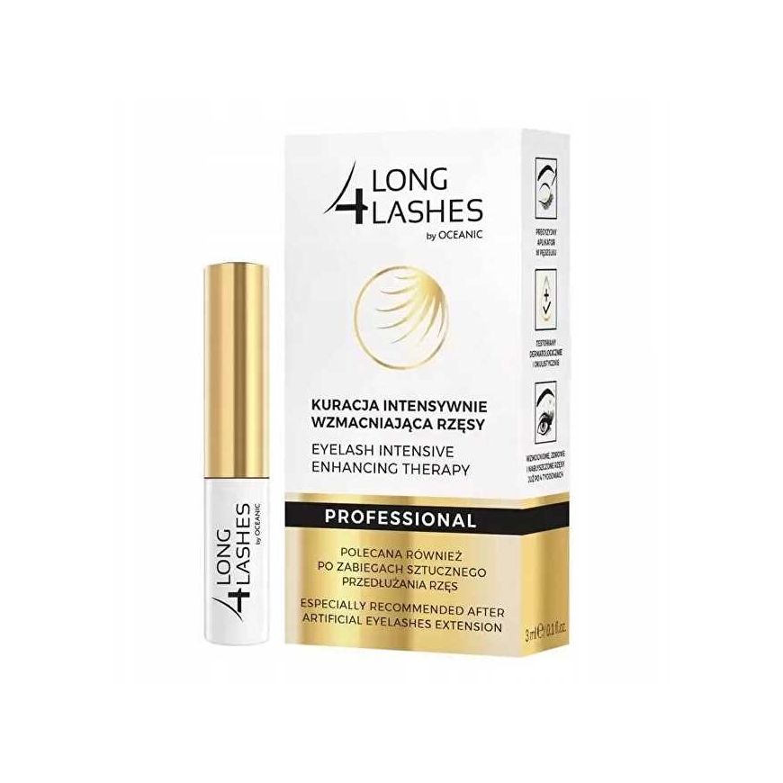 LONG4LASHES Ilgos 4 blakstienos Intensyviai stiprinanti blakstienas gydymas 3ml – 2