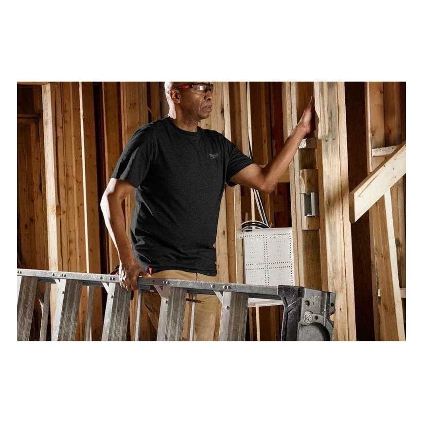 Milwaukee Accessories Hybrid T-shirt MILWAUKEE, black L – 5
