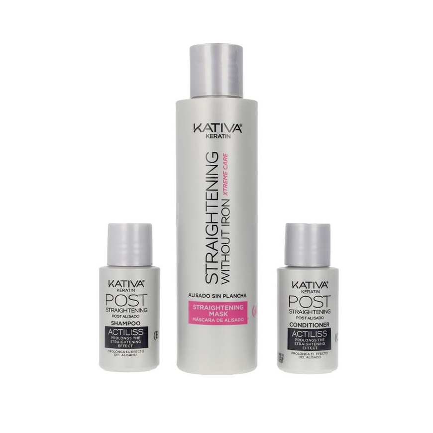 Kativa Keratin Softening and smoothing Smoothing Without Ironing Xtrem Care 30 Days 30 day set 3 pcs – 2
