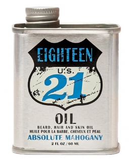 18.21 Man Made Oil Absolute Mahogany oil for beard, hair and skin, 60 ml