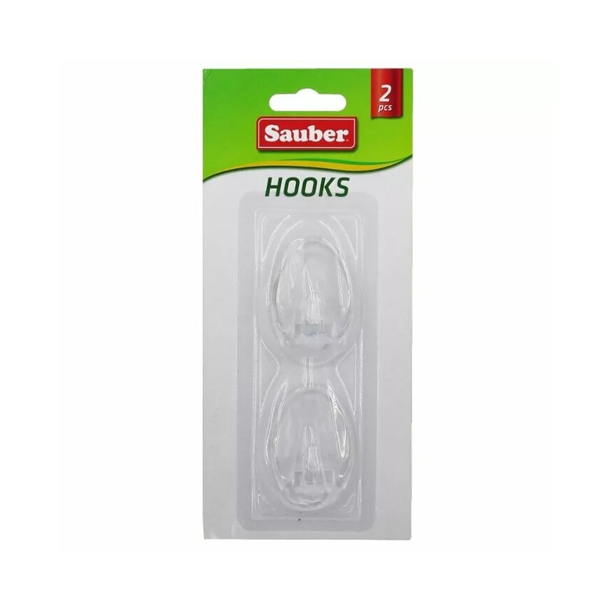Sauber Hooks 2gb 3x4,7cm oval